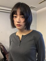 ノラ ヘアーサロン(NORA HAIR SALON) 2wayシースルーバングレイヤーボブレイヤー顔周りレイヤーカット