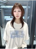 【saya】hush cut × orange brown /吉祥寺