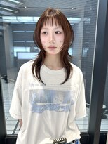 キーン 吉祥寺店(keen) 【saya】hush cut × orange brown /吉祥寺