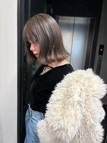 ソルコディ コクラ(SOL.cody kokura)&nbsp;縮毛矯正/ワンホンレイヤー/ミルクティーブランド/ダークブルー
