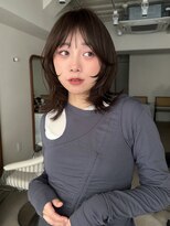 フィルムス 横浜(FILMS+) くびれレイヤー/オリーブベージュ/顔周り/シースルー/横浜+