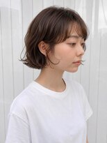 トリッカ 銀座(tricca)&nbsp;レイヤーボブ/ニュアンスボブ/くびれヘア/シアーベージュ