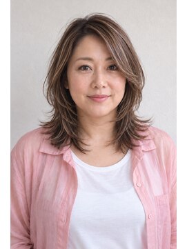 ウル(ulu) 髪質改善　ハイライト　ショート　白髪ぼかし　名東区美容院