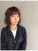 シースルーバング♪ハイライトボブ☆☆【ever原宿/表参道】
