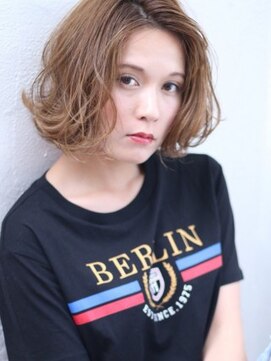 アースエレガンス 田町店(EARTH Elegance) ナチュラルウェーブボブ【EARTH田町店】