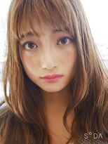 ヘアーサロンデフォーエバールークス(hairsalon de Forever Lux)&nbsp;シースルーバングで小顔ミディ