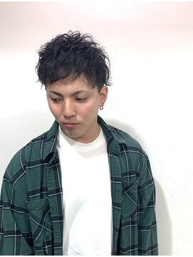 ナンプウ(Nanpu) 《Nanpu》ツイスト×ツーブロック◎20代30代40代