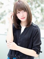 30代40代におすすめミディアムアッシュブラウン黒髪小林匠太
