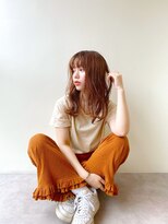 ガレージ バイ グリーン 原宿 表参道(Garage by green)&nbsp;【loki】ミディアム×エアリーパーマ