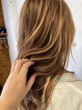 ヘアーローラン 藤沢(hair LORAN fujisawa) ブラウンハイライト