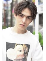 ジョエミバイアンアミ(joemi by Un ami)&nbsp;《joemi 新宿》アップバングのセンターパート王道マッシュ　近江