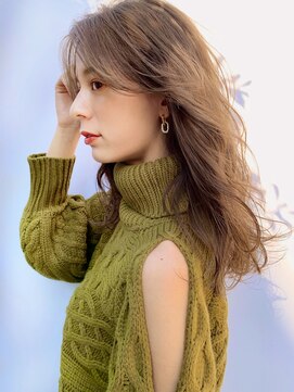 プレスドットサロン 表参道 青山(Press. Salon) 透けwaveで大人っぽkawaii【青山/表参道】