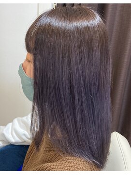 美容室 フィレール(FILER) ロイヤルパープルグラデーションカラー☆