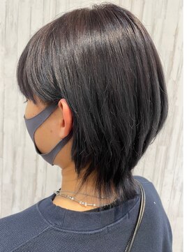 アンジュ 篠ノ井店(ange) ウルフスタイル×イルミナカラー