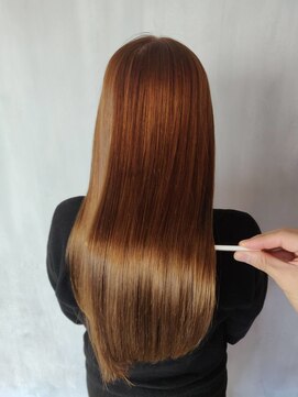 オーストヘアジジ(Aust hair Gigi) 【髪質改善トリートメント＆酸性ストレート】ミルクベージュ　M