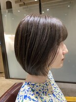 エイト 上野店(EIGHT ueno)&nbsp;ショートボブ/アッシュベージュ