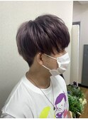 ラベンダーピンク マッシュショート fk