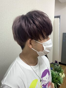 ララ(LALA) ラベンダーピンク マッシュショート fk