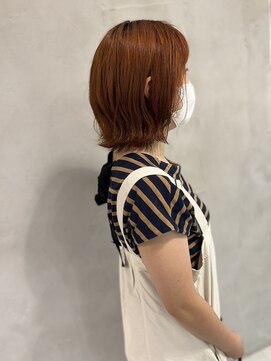 パーク なんば本店(PARK.) ブリーチオンオレンジ