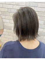 エスケーヘアラウンジ(SK HAIR LOUNGE)&nbsp;SKHAIRLOUNGE #ブリーチデザインカラー#白髪ぼかし#ボブ#