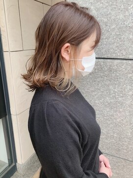チェレ アズーリ 狭山店(Chere azuri) 20代30代40代大人可愛いインナーカラー×ラベンダーブラウン