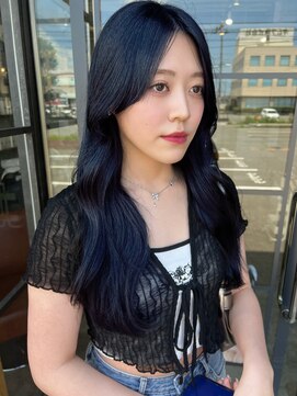 びゃんびゃん 江端店 似合わせカット/大人ガーリー/髪質改善/ダークアッシュ/小顔ヘア