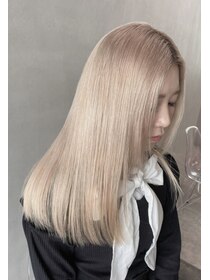 エス 天満店(esu) KR57ブロンドカラー/ホワイトブロンド/ブロンドベージュ/wカラー