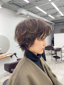 シー 北千住(sii.) 【sii. 北千住】クシャッとショートパーマ