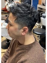 アメラボ 平針店(AmeLab)&nbsp;【大人パーマ】ショートパーマ　毛先だけパーマ　メンズショート