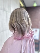 モア 下通店(MORE)&nbsp;春、夏にオススメ　裾カラー