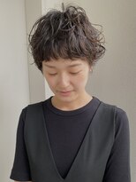 カサネ(casane)&nbsp;ショートパーマ/オン眉