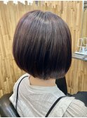 前下がりショートボブ