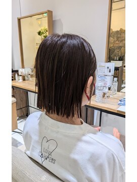 ヘアリゾート粋 リマ 銀座店(lima) 【粋Lima銀座】お洒落なプツッとボブ