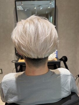 アオ 南浦和(ao.) メンズ/ショートマッシュ/ハイトーン