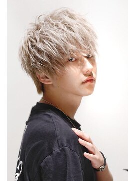 リップスヘアー 梅田アネックス(LIPPS hair) 【長めマッシュ】フェザー緩スパイラルパーママッシュ