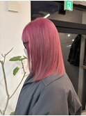 透け感、艶感、ピンク