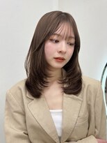 ガーデン 渋谷(GARDEN)&nbsp;ミディアムレイヤー/レイヤーカット/顔まわりカット/ワンカール