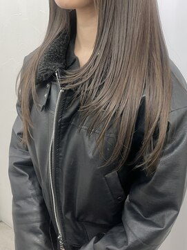 ツミキ(Tsumiki.) ロングレイヤー×ハイライトグレージュ