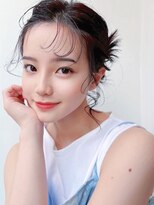 ホフ 大阪心斎橋店(F.O.F)&nbsp;ブリーチグレージュベージュショートボブショートレイヤー学割