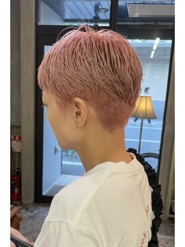 ザ デイ(THE DAY) ピンクベージュ/ベリーショート