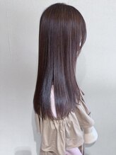 NEW「よりダメージレスで自然な縮毛矯正」METEOストレート￥33000