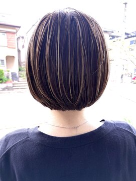 エスト 幕張本郷(est.) ホワイトグレージュミニウルフデジタルパーマチェリーブラウン