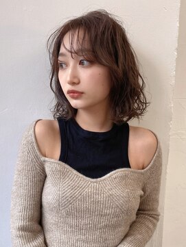 ベイルーム(BAYROOM by HONEY omotesando) レイヤーボブ/デジタルパーマウエーブヘア/ニュアンスパーマ3