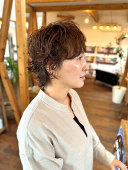 チェリーコークガーデン(CHERRYCOKEGARDEN)の写真/ダメージレス×再現性を重視したパーマが◎一人ひとりの髪質・状態に合わせた施術で納得の仕上がりを実現！