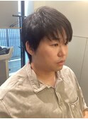 刈り上げないメンズショートスタイル