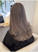 とろけるミルクティーベージュロング
