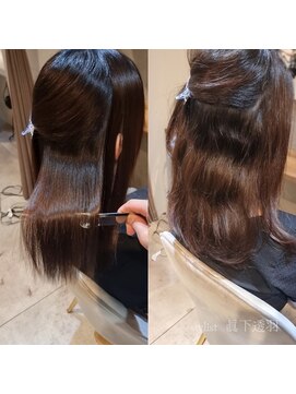 ジーナ 銀座中央通り(Zina) 髪質改善専門美容師がつくる美髪縮毛矯正