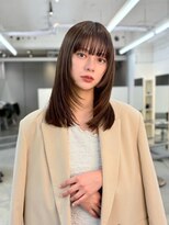 フィル 横浜(fil)&nbsp;ダークパープルミルクブラウンダウンバング
