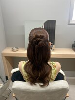 ウルー 新宿店(uruu) 【ハーフカチモリ】新宿/新宿駅/ヘアセット/早朝/新宿へアセット