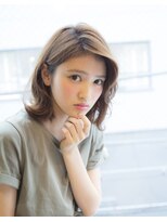 サロンドミルク 原宿(salon de MiLK)&nbsp;【salon de MiLK原宿】大人かわいい耳かけかきあげバング